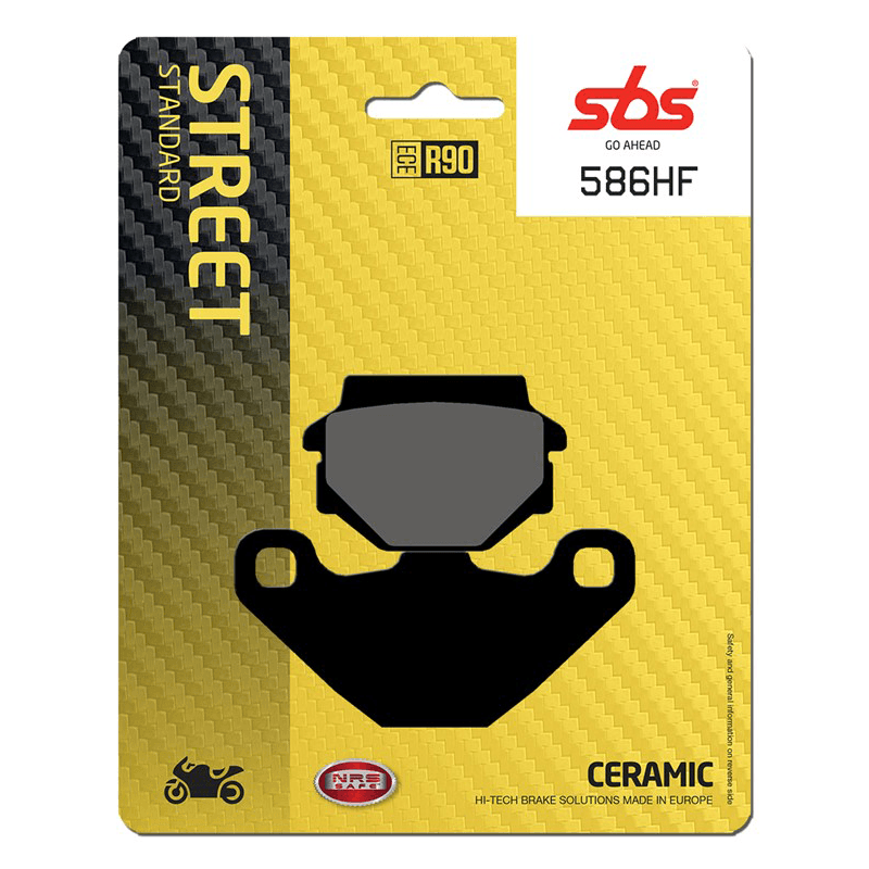 SBS Ceramic Brake Pad Set Kawasaki KLR650#1 - Image 3
