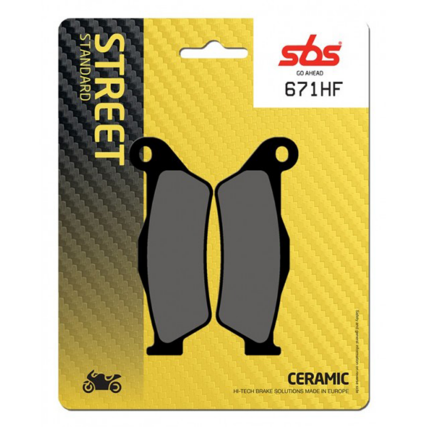SBS Ceramic Brake Pad Set KTM LC4 640/660 - Image 2