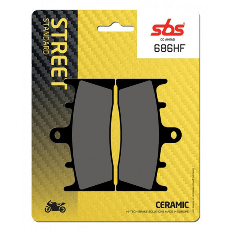 SBS Ceramic Brake Pad Set Suzuki GSXR750/TL1000R - Image 2