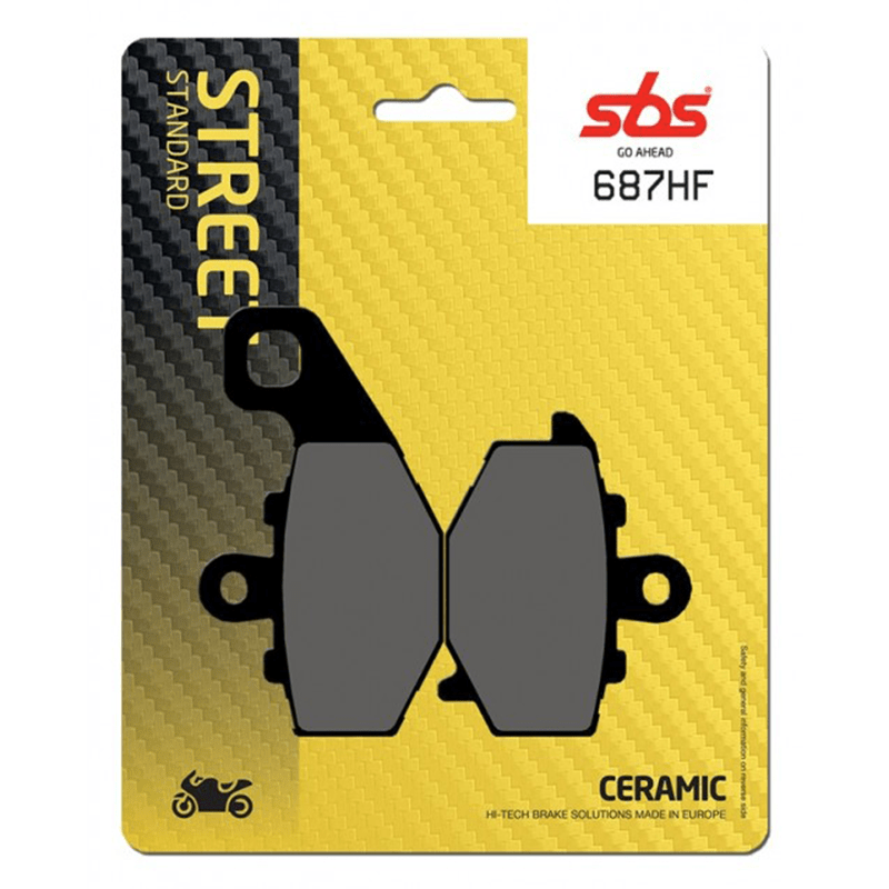 SBS Ceramic Brake Pad Set Kawasaki KLE650 Versys/ER6N/F - Image 4