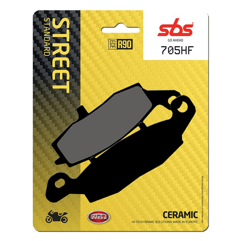 SBS Ceramic Brake Pad Set Kawasaki KLE650 Versys/ER6N/F - Image 3