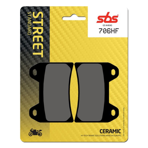 SBS Ceramic Brake Pad Set BMW F800GT/R/R/ST - Image 2