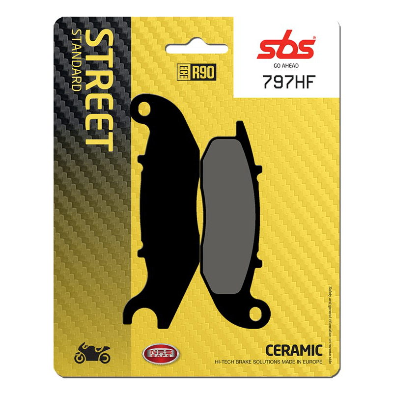 SBS Ceramic Brake Pad Set Honda CBR125R/CBR150R - Image 2