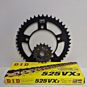 Chain and Sprocket set BMW S1000R/S1000RR
