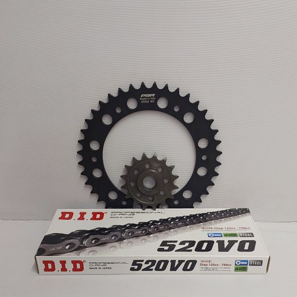 Chain and Sprocket set BMW R310R/R310GS