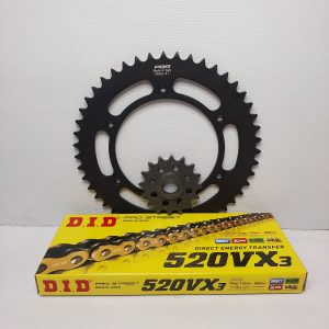 Chain & Sprocket set BMW F650GS 99-07 upgrade
