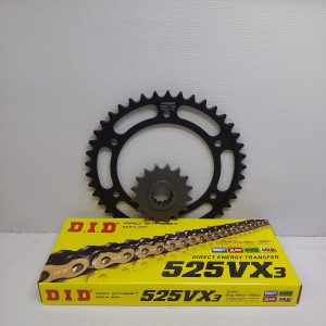 Chain & Sprocket set Honda CBR600RR 03-06 upgrade