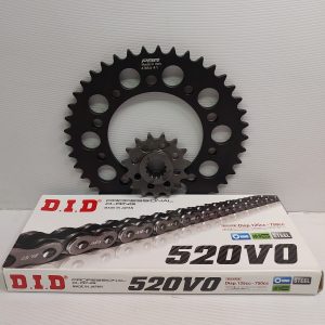 Chain and Sprocket set Honda CBR500R
