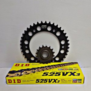 Chain & Sprocket set Honda CBR600RR 07-16 upgrade