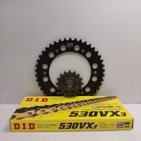 Chain & Sprocket set Honda CBR1000RR 06-16 upgrade