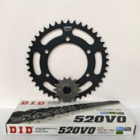 Chain and Sprocket set Kawasaki EX250R Ninja 08-12