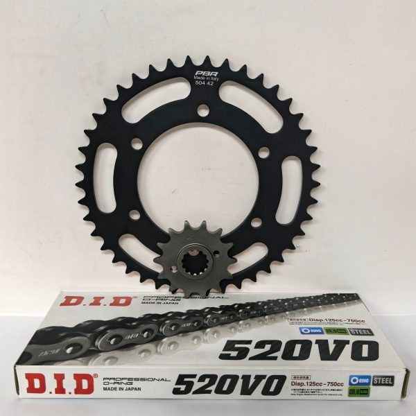 Chain and Sprocket set Kawasaki EX300 Ninja / Z300