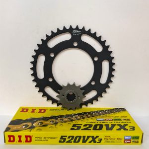 Chain and Sprocket set upgrade Kawasaki EX300 Ninja / Z300