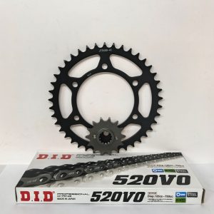 Chain and Sprocket set Kawasaki EX400 Ninja / Z400