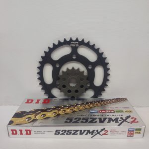 Chain and Sprocket set upgrade 2 Kawasaki ZX10R 04-05, 11-20