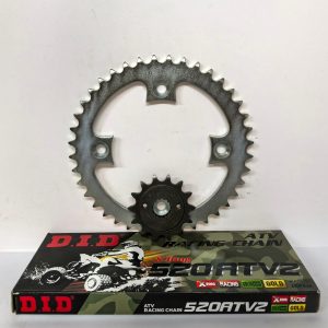 Chain & Sprocket set Suzuki LTZ400 ATV #2 upgrade