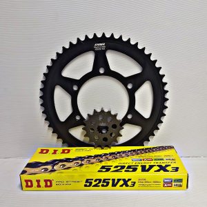 Chain and Sprocket set upgrade Triumph Tiger 800