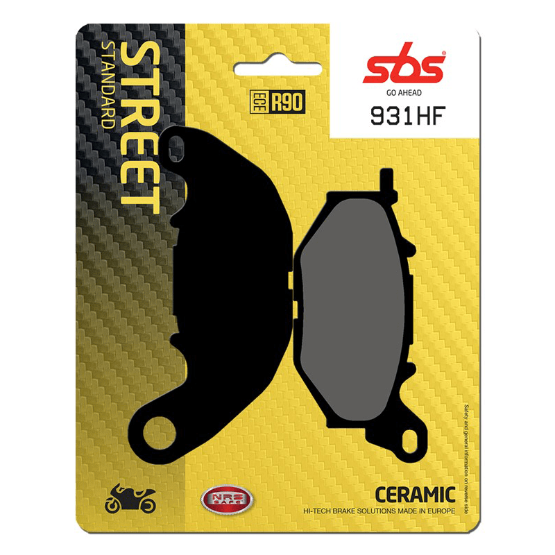 SBS Ceramic Brake Pad Set Yamaha YZFR25/R3/MT03 - Image 2