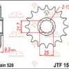 Chain and Sprocket set Kawasaki EX250R Ninja 08-12 - Image 3