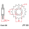 Chain & Sprocket set Honda CBR1000RR 06-16 upgrade - Image 3