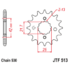 Chain & Sprocket set SUZUKI BANDIT 1250 07-16 JT KIT - Image 3