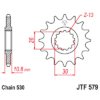 Chain & Sprocket set Yamaha YZFR1 #2 upgrade - Image 3