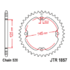 Chain & Sprocket set Yamaha YFM700 Raptor ATV Upgrade - Image 4