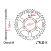 Chain and Sprocket set Triumph 675 Daytona/Street Triple - Image 4