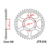 Chain & Sprocket set SUZUKI BANDIT 1200 95-05 JT KIT - Image 4