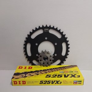 Chain & Sprocket set Kawasaki Z1000 03-06