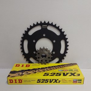 Chain & Sprocket set Kawasaki Z1000 10-14