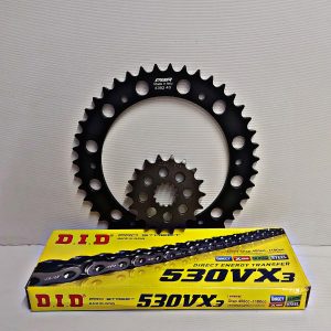 Chain & Sprocket set Triumph Speed Triple/R/S/RS 1050 12-21