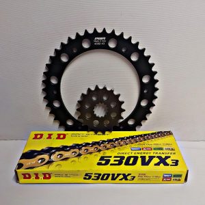 Chain & Sprocket set upgrade Triumph Speed Triple/R/S/RS 1050 12-21