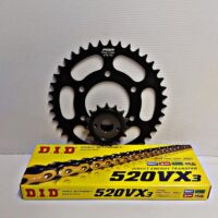 Chain & Sprocket set upgrade Kawasaki ZX6R 03-04