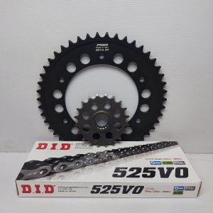 Chain & Sprocket set BMW F800R (10.5mm hole rear sprocket)