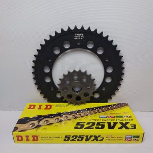 Chain & Sprocket set upgrade BMW F800R (10.5mm hole rear sprocket)