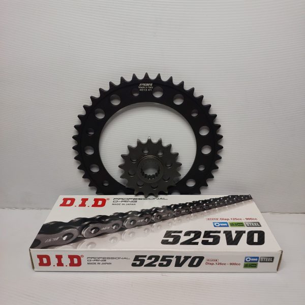 Chain & Sprocket set BMW F650GS (800cc Twin) 08-12