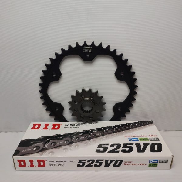 Chain & Sprocket set BMW F800GS 08-09