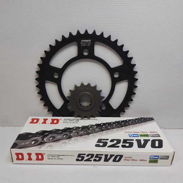 Chain & Sprocket set Honda CBR600F 11-14