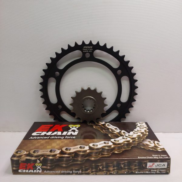 Chain & Sprocket set upgrade Kawasaki ZX10R 04-05 + 11-20