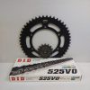 Chain & Sprocket set Honda XL700V Transalp
