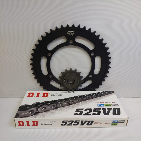 Chain & Sprocket set Honda XL700V Transalp