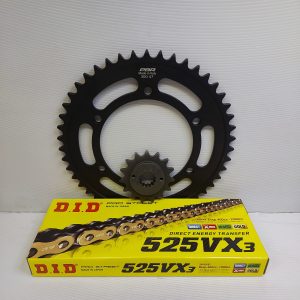 Chain & Sprocket set upgrade Honda XL700V Transalp