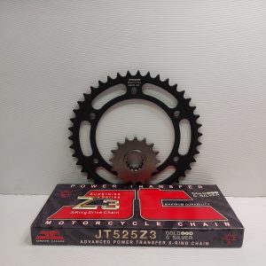 Chain & Sprocket set upgrade Kawasaki ZX10R 04-05 + 11-20