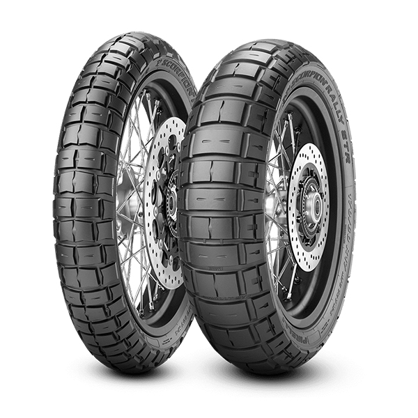 SCORPION RALLY STR (+/- 60 % Road 40% Off)(FRONT) 110/80R18 58H RALLY STR TL M/S FR