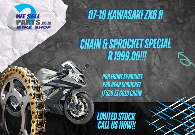 07-18 kawasaki zx6 R