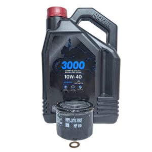 Oil Service Kit BMW Motorcycles HF160 3000 10W40