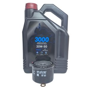 Oil Service Kit BMW Motorcycles HF160 3000 20W50