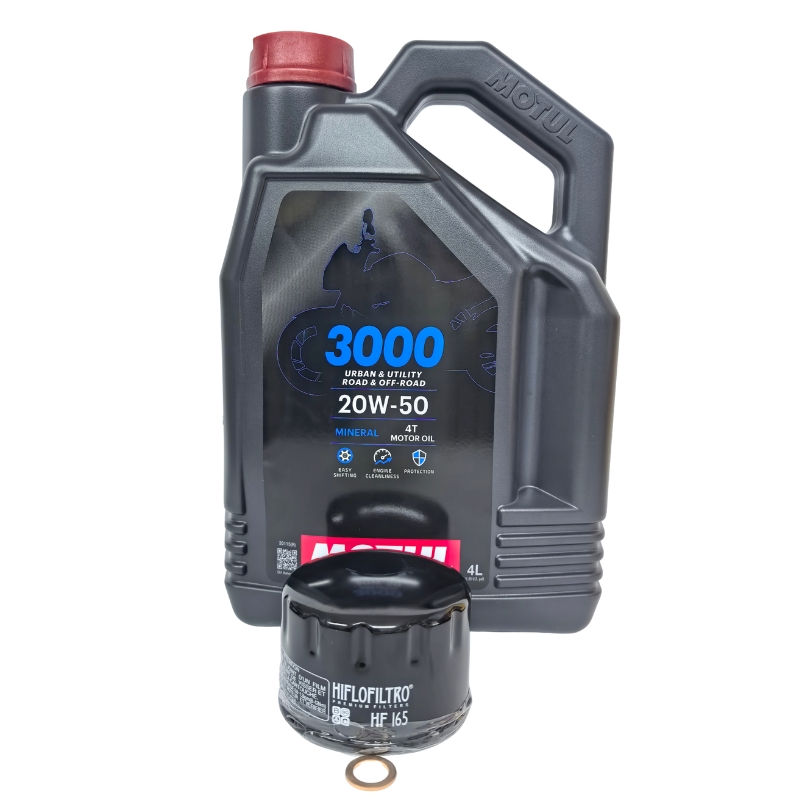 Oil Service Kit BMW Motorcycles HF165 3000 20W50