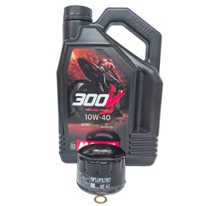 Oil Service Kit BMW Motorcycles HF165 300V 10W40